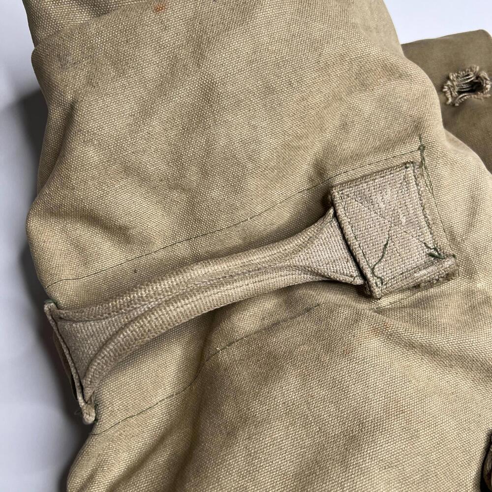 Vintage Military Canvas Sea Bag Duffel Made in Japan – Army Navy – 1950s–70s - Picture 2 of 9